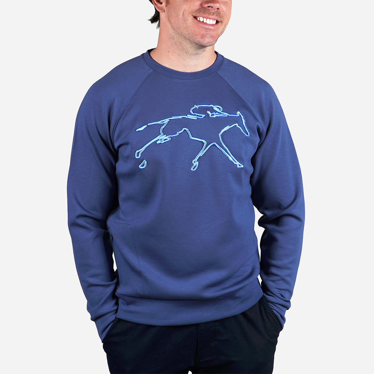 League Keeneland Icon Monterey Crewneck