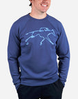 League Keeneland Icon Monterey Crewneck