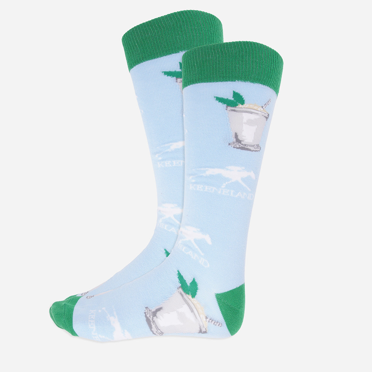 Keeneland Mint Julep Socks