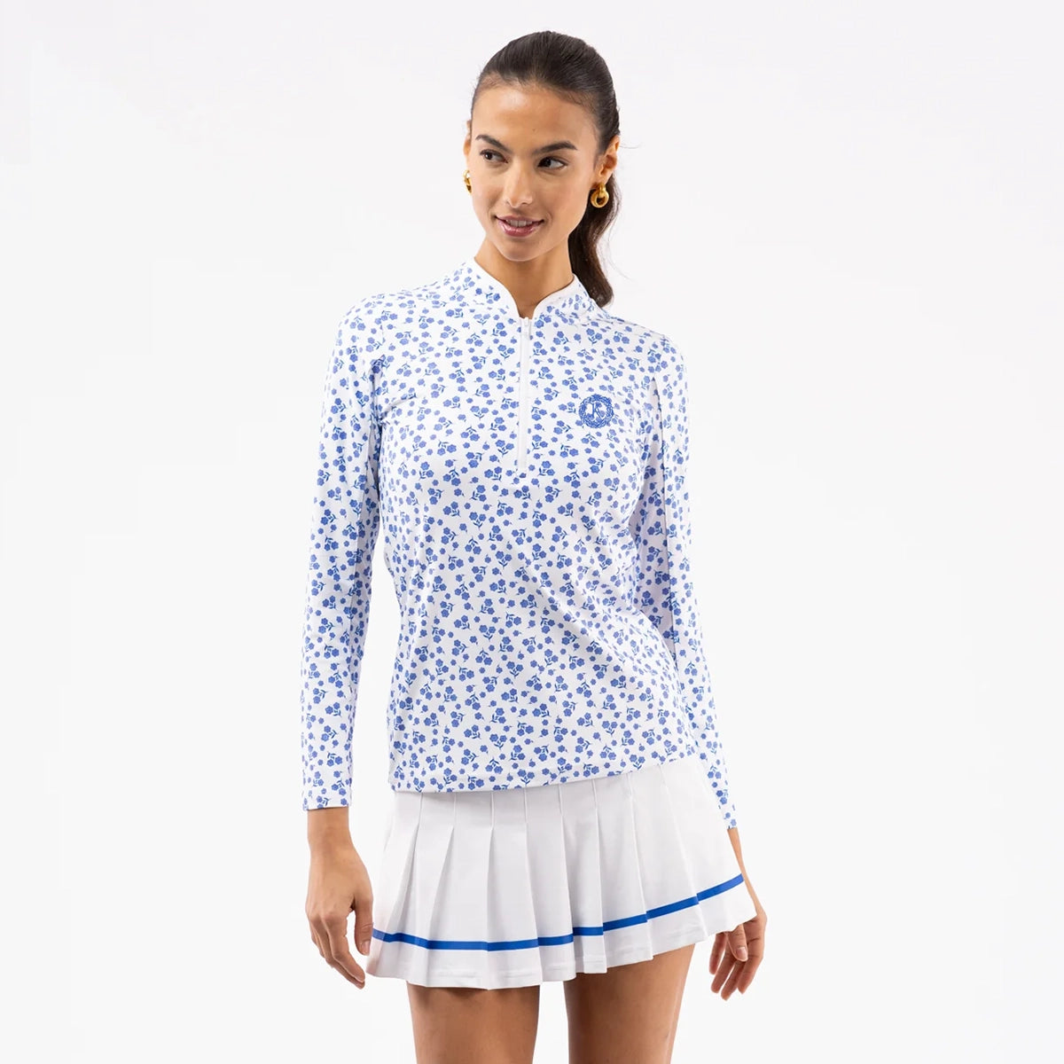 Smith &amp; Quinn Keeneland Women&#39;s Carey Sea Poppy 1/4 Zip