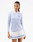 Smith & Quinn Keeneland Women's Carey Sea Poppy 1/4 Zip
