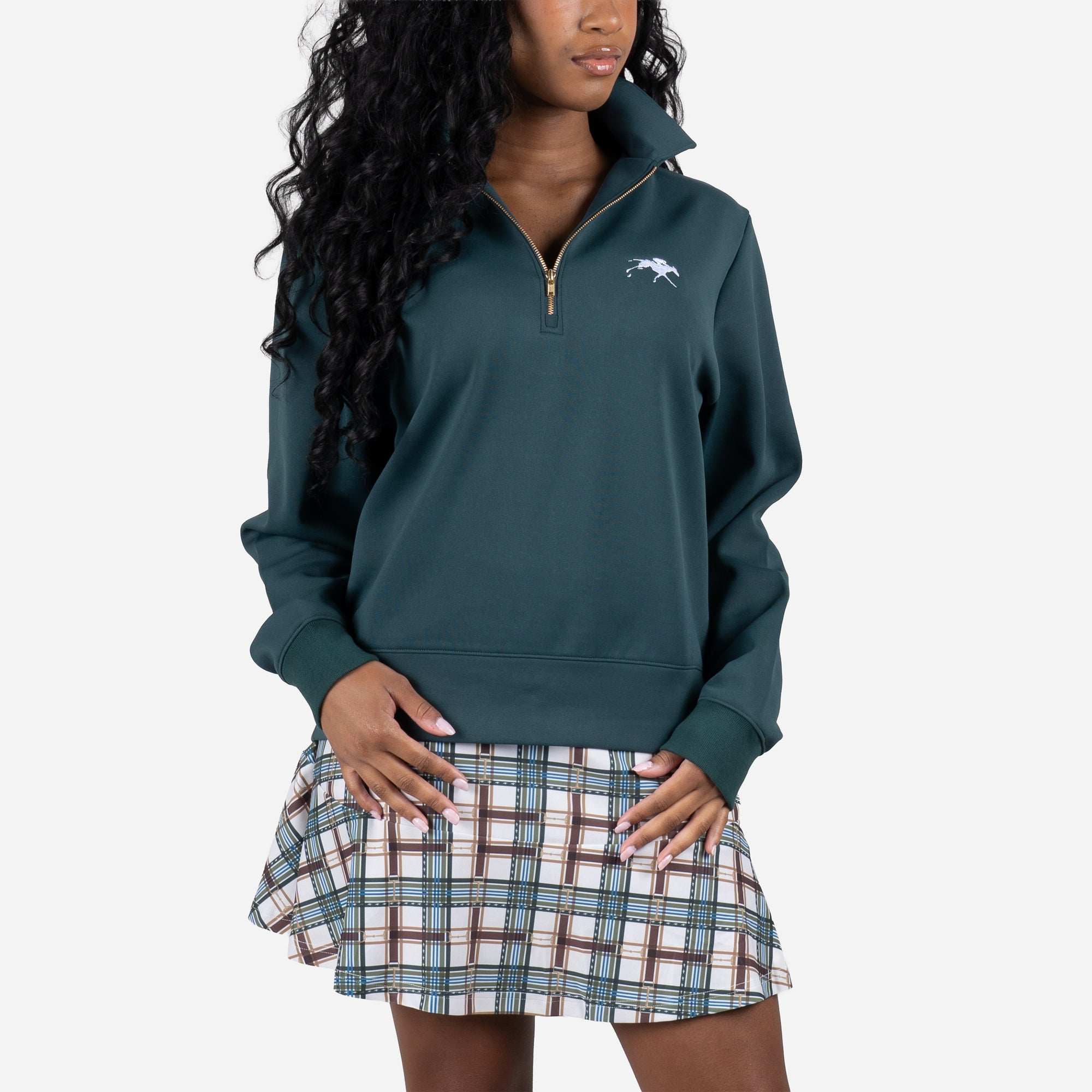 Smith &amp; Quinn Keeneland Women's Chase 1/4 Zip Pullover
