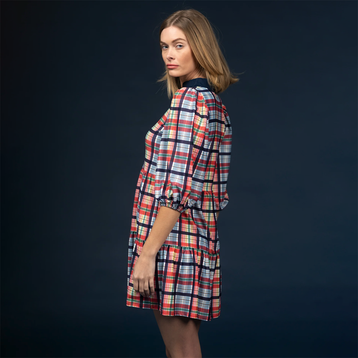 Smith &amp; Quinn Women&#39;s Coastal Plaid Tory Dress
