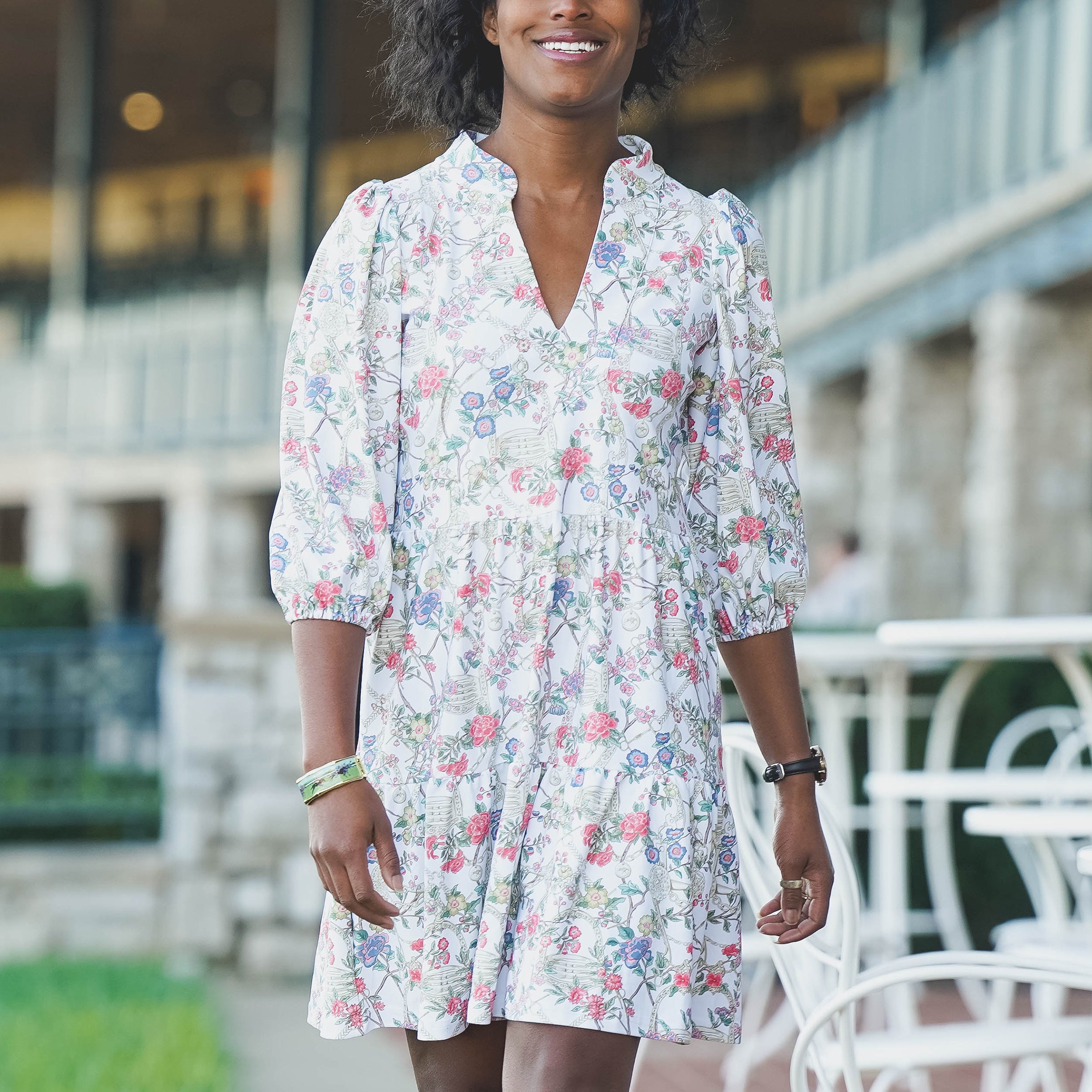 Smith &amp; Quinn Keeneland Women&#39;s Saddle Up Floral Tory Dress