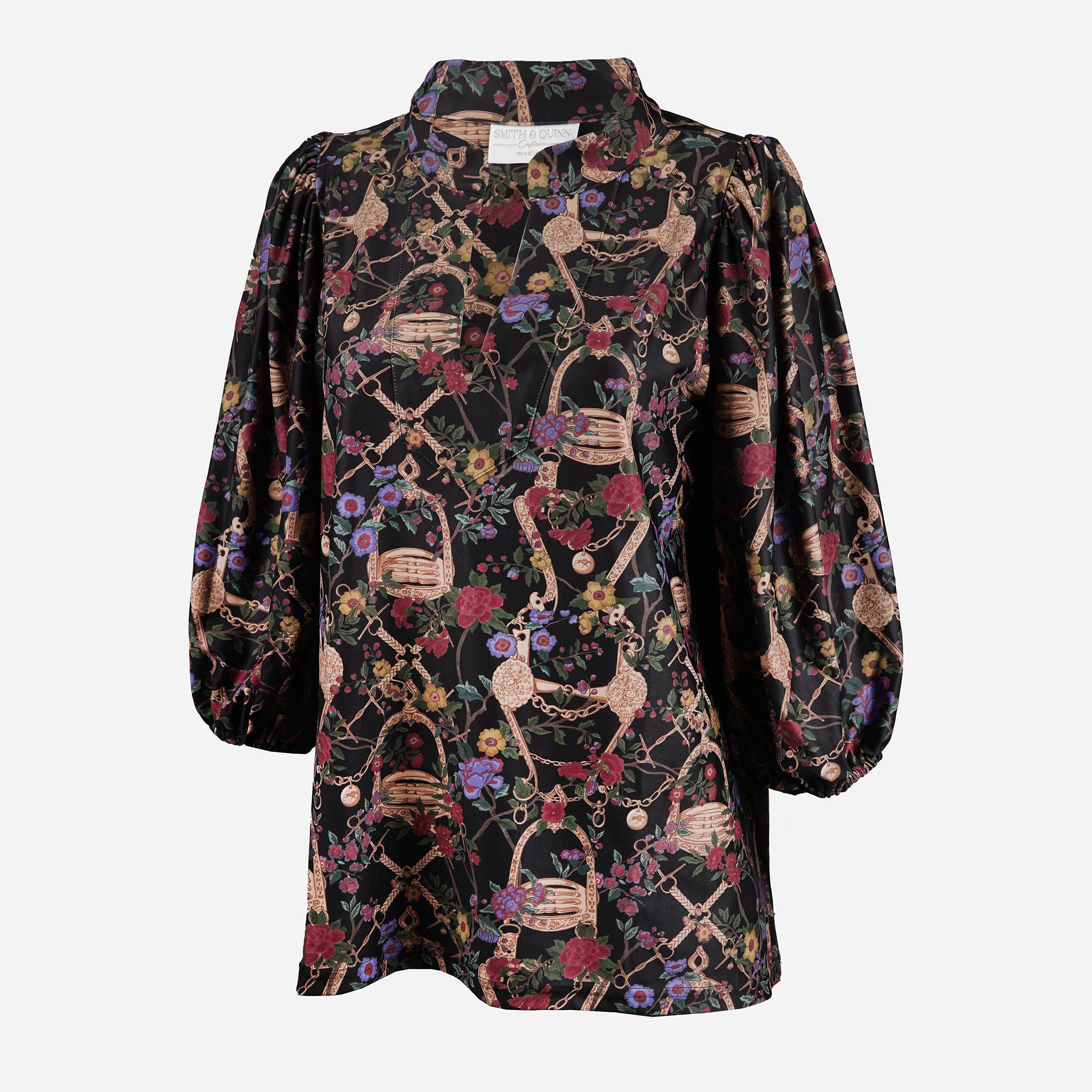 Smith &amp; Quinn Keeneland Women&#39;s Saddle Up Floral Eliza Top