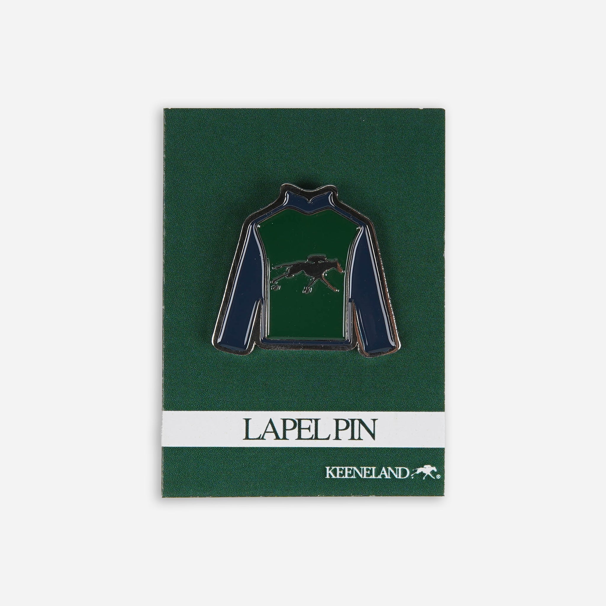 Keeneland Jockey Silks Lapel Pin