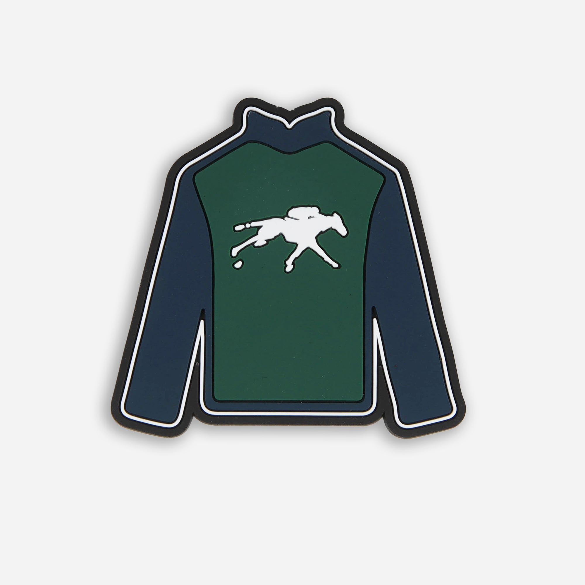 Keeneland Jockey Silks Rubber Magnet