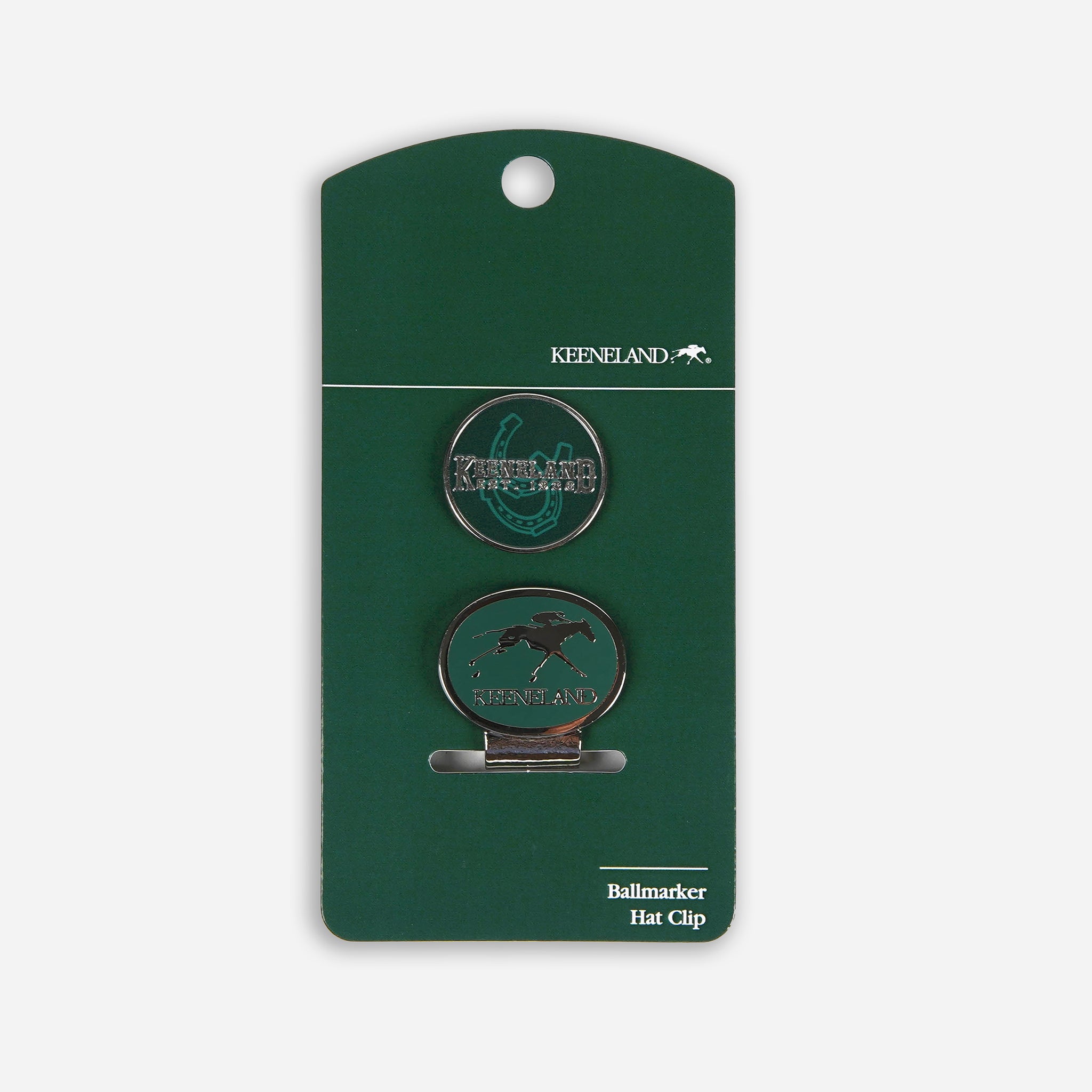 Keeneland Hat Clip With Ball Marker