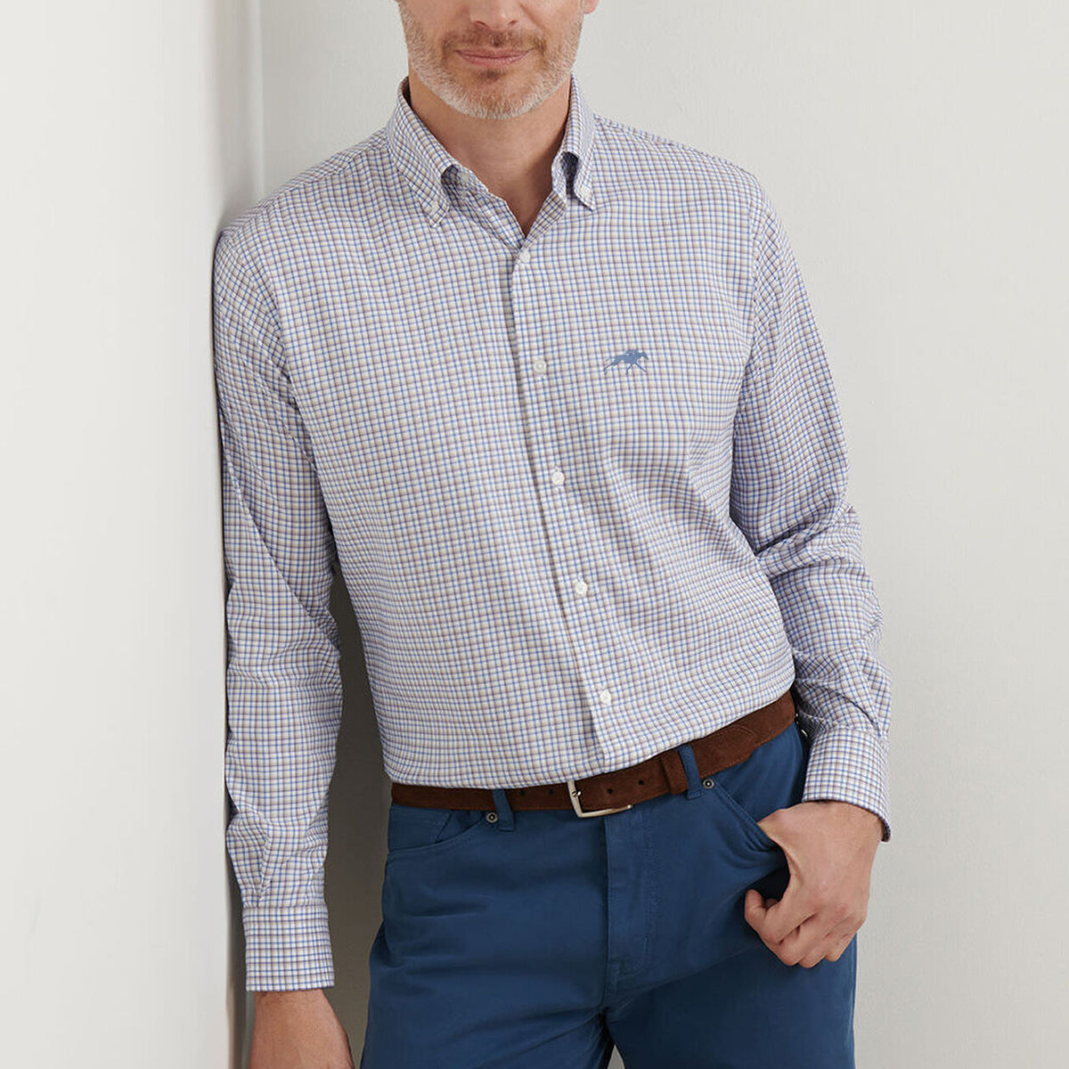 Peter Millar Keeneland Men&#39;s Julian Sport Shirt
