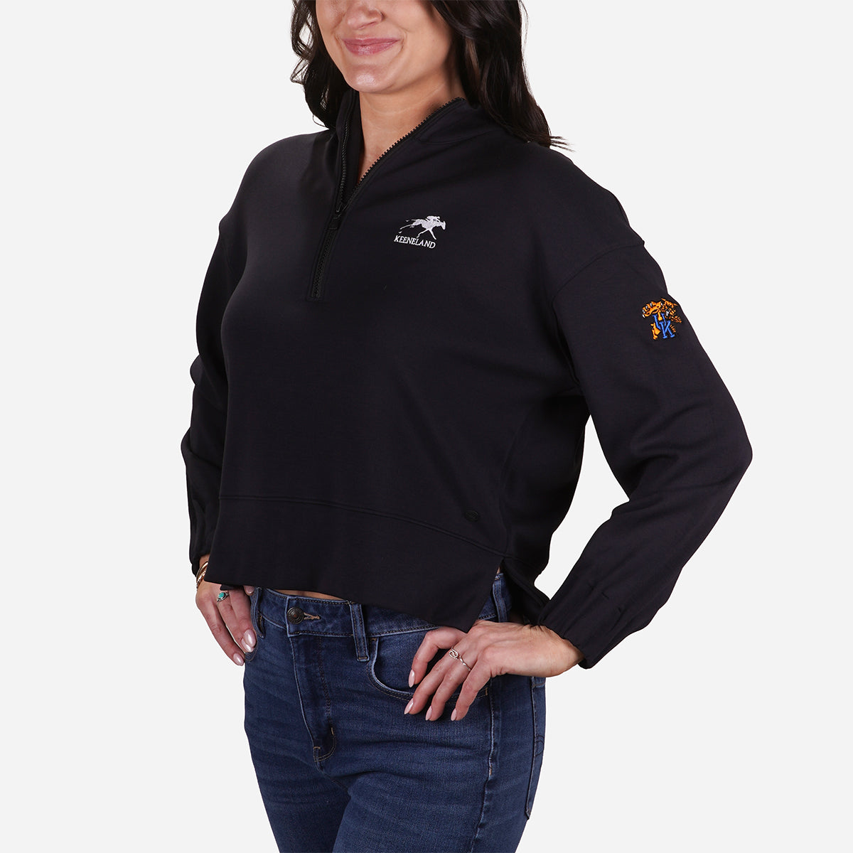 Peter Millar Keeneland Women's UK Flora 1/2 Zip