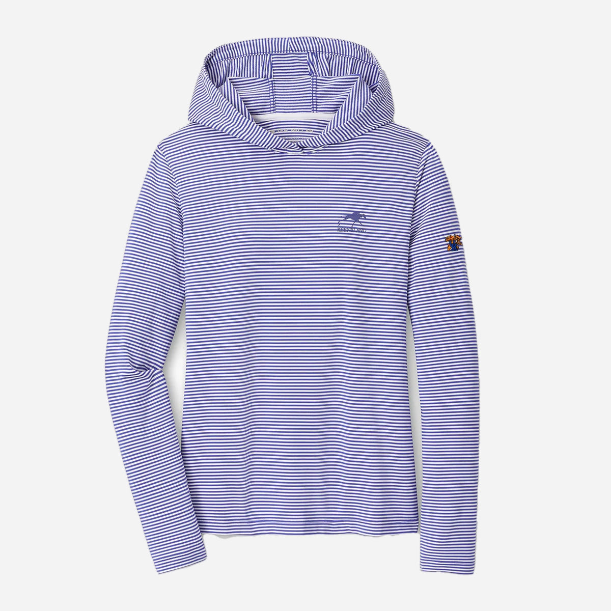 Peter Millar Keeneland Women&#39;s UK Pine Stripe Hoodie