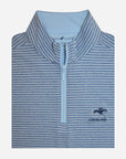 Horn Legend Keeneland Men's Heathered Stripe 1/4 Zip