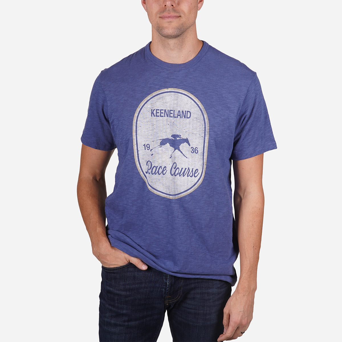 '47 Brand Keeneland Cross Patch Tee