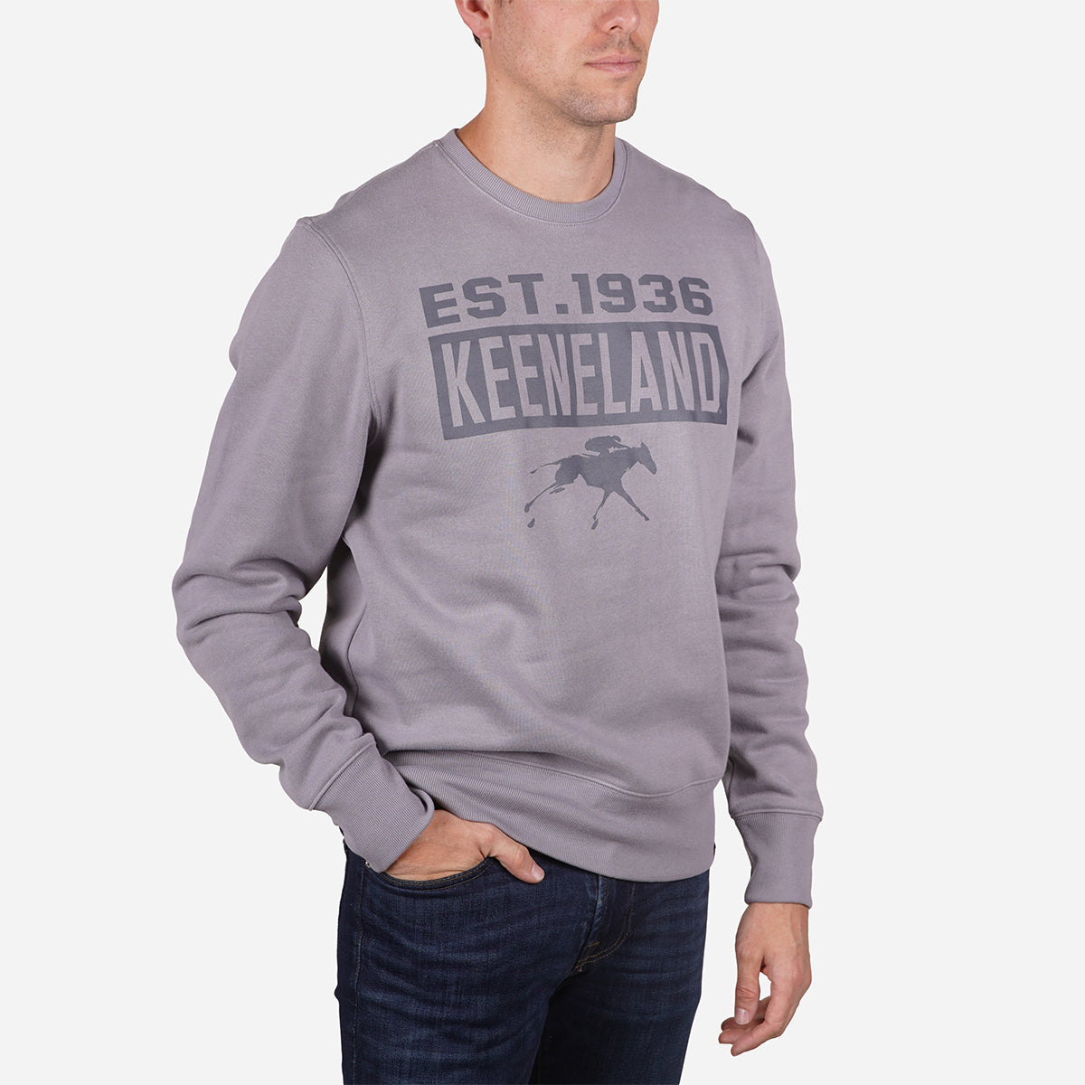 '47 Brand Keeneland Iced Framework Crewneck