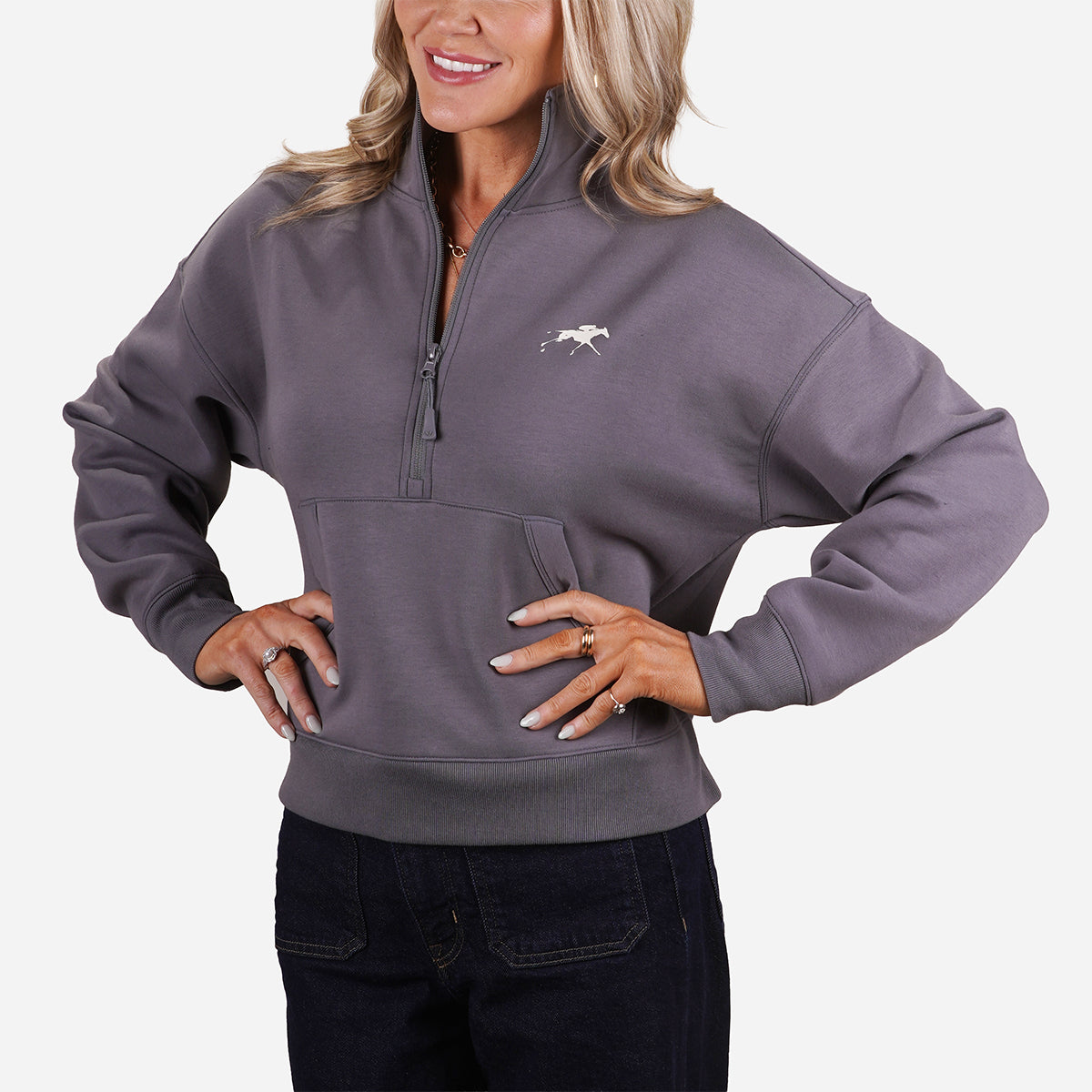 '47 Brand Keeneland Women's Imprint 1/2 Zip