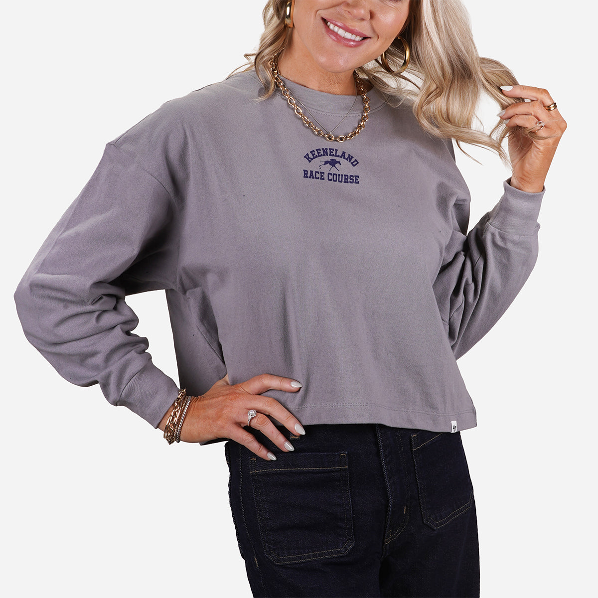 '47 Brand Keeneland Women's Spirited Sydney Long Sleeve Tee