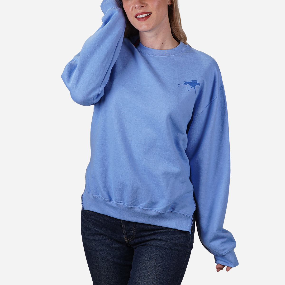House Of Henry Keeneland Women's Equine Graffiti Sweatshirt