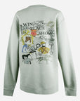 House Of Henry Keeneland Women's Equine Graffiti Sweatshirt