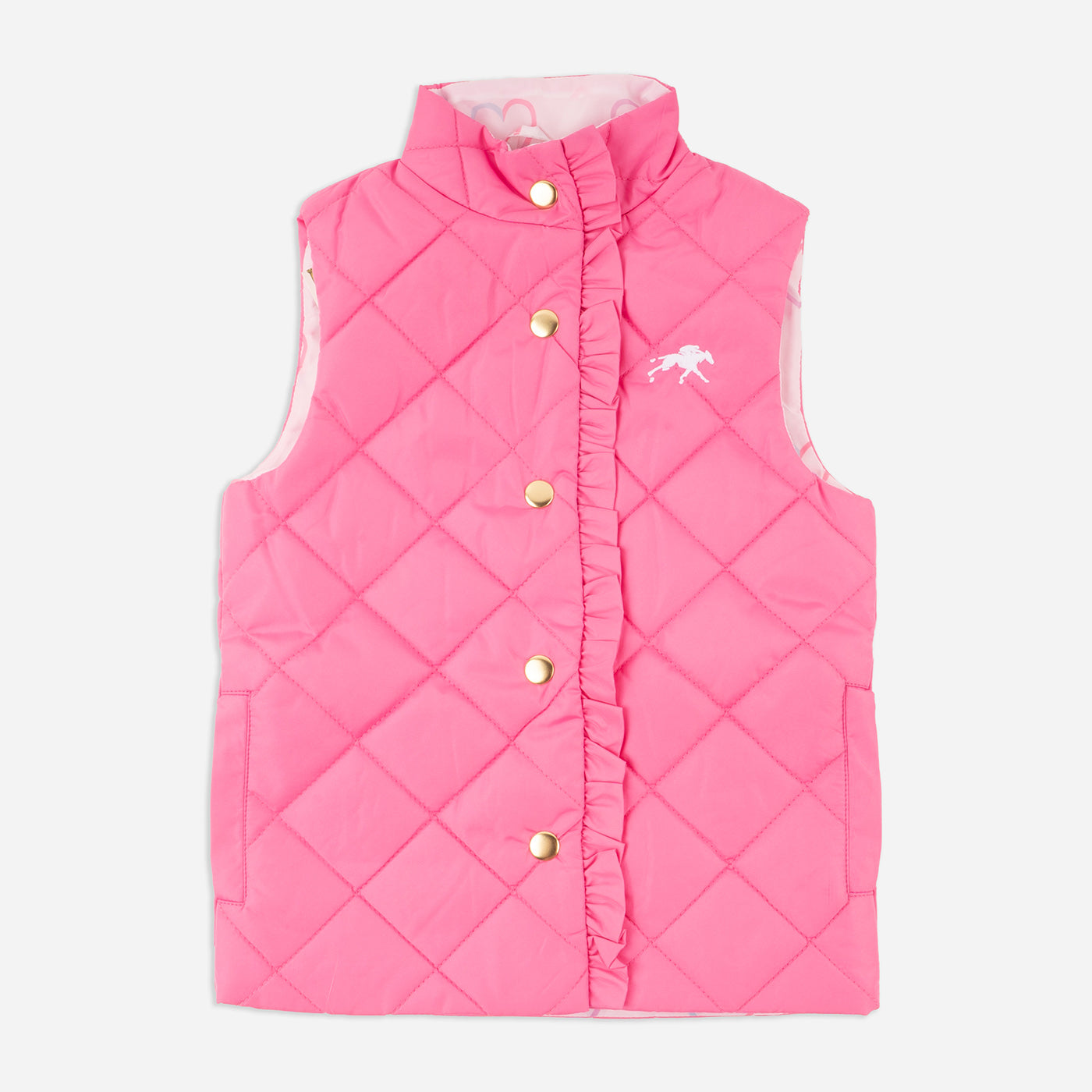 Beaufort Bonnet Keeneland Vaughn Ruffle Quilted Vest