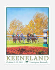 Keeneland Fall 2025 Race Meet Print