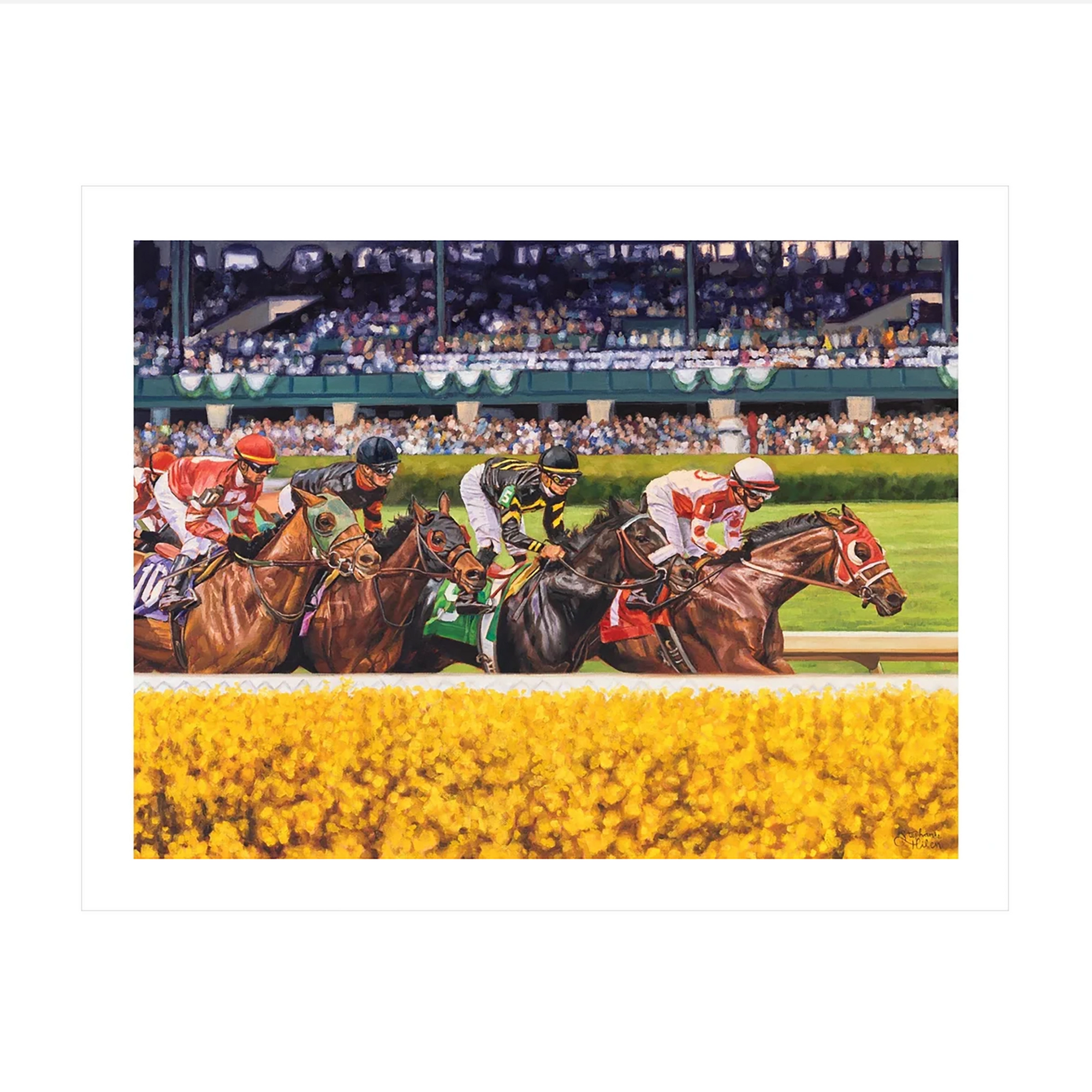 Stephanie Hilen Go For Gold 8x10 Print