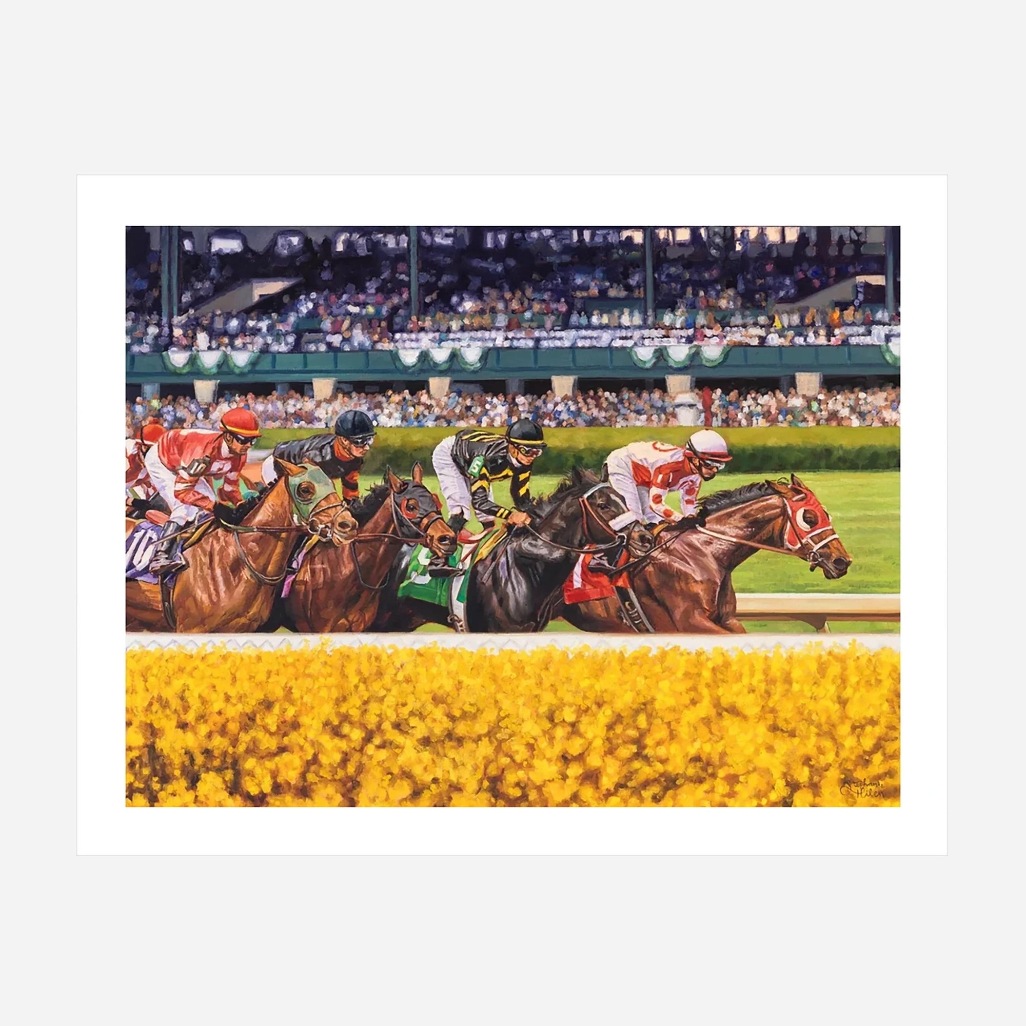 Stephanie Hilen Go For Gold 11x14 Print