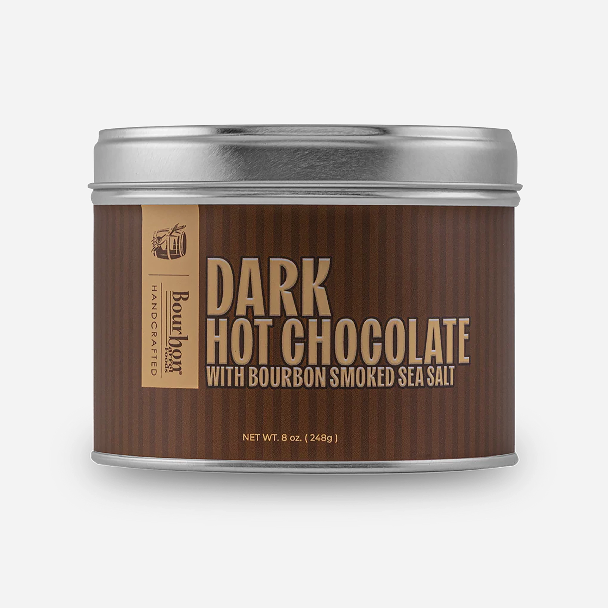 Bourbon Barrel Foods Smoked Sea Salt Dark Hot Chocolate