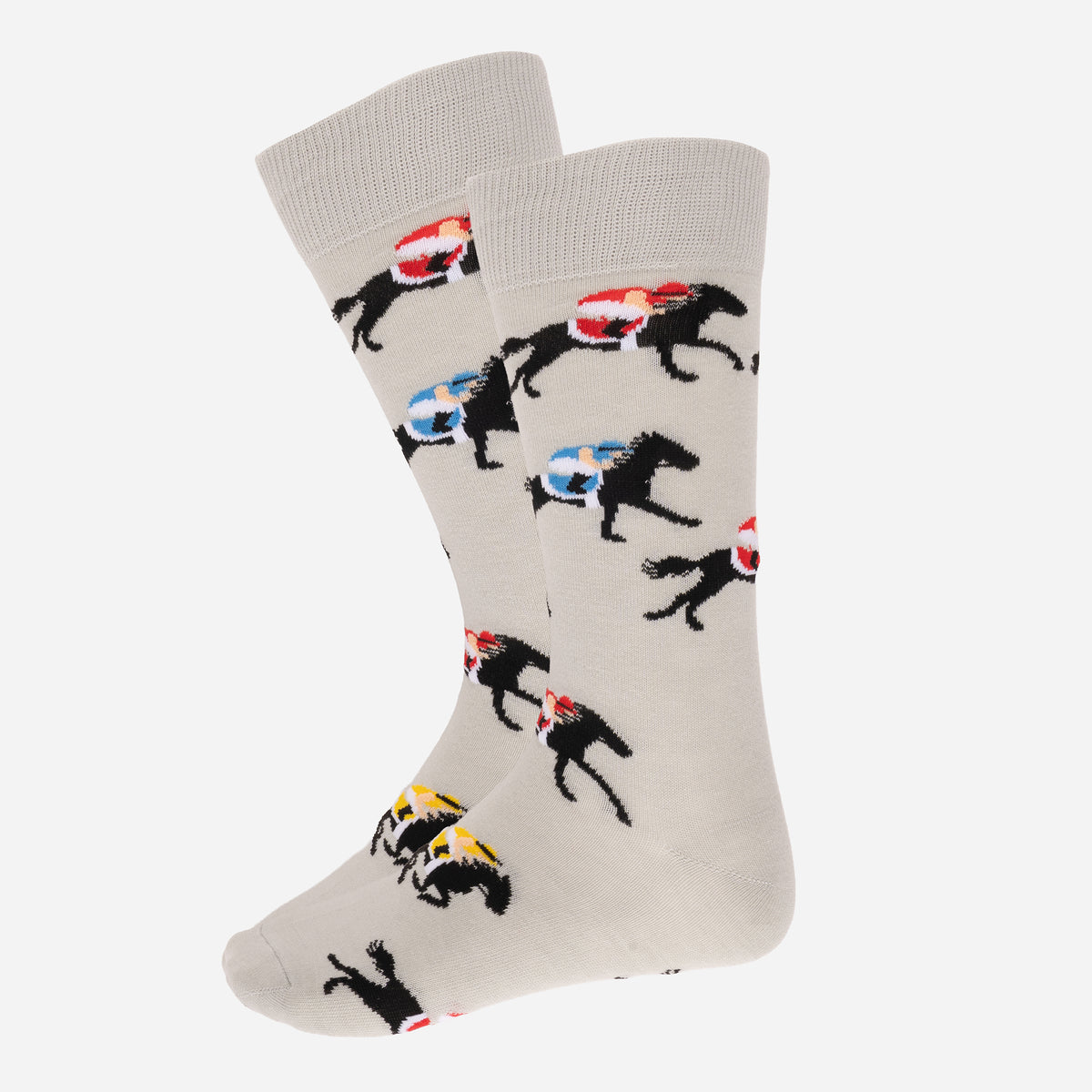 Horse &amp; Jockey Running Socks