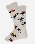 Horse & Jockey Running Socks