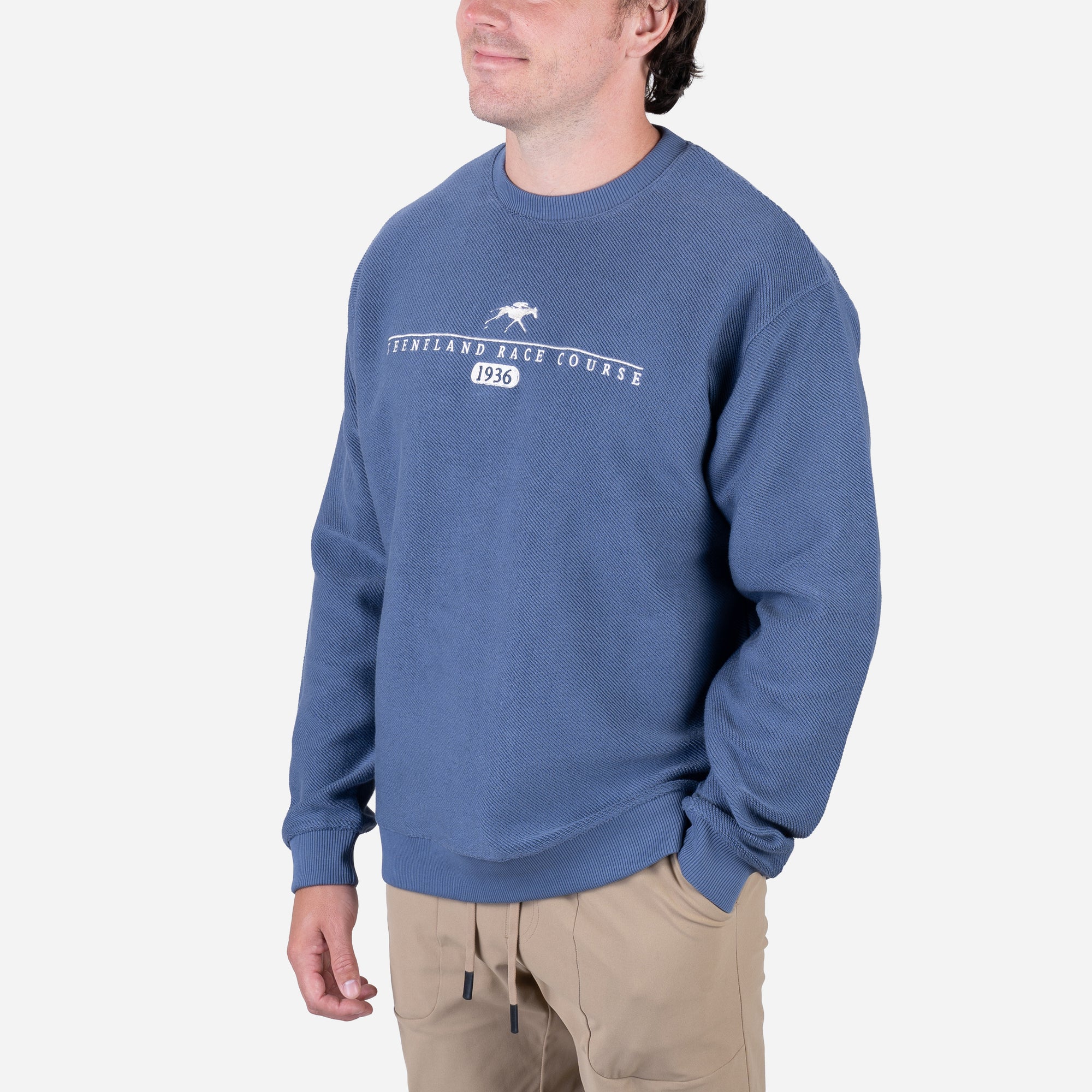 League Keeneland Men's Ryder Foundry Crewneck
