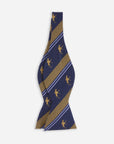 Keeneland Herringbone Stripe Bow Tie