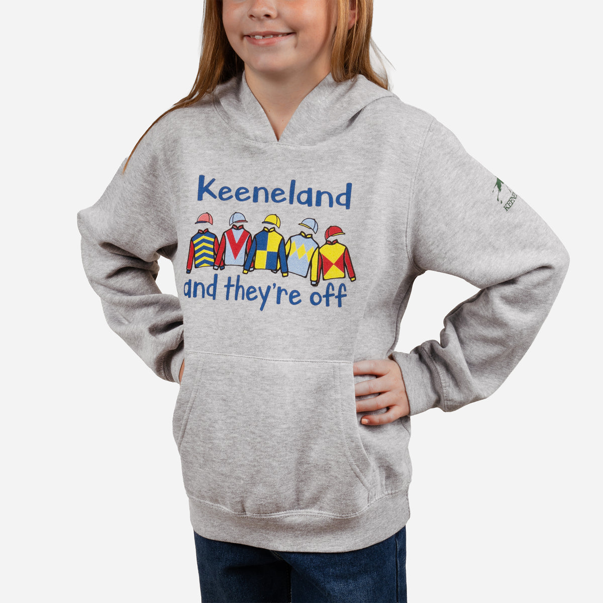 Garb Keeneland Youth And They're Off Hoodie