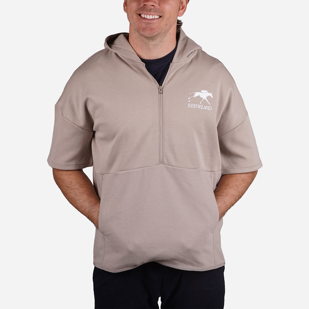 Under Armour Keeneland Men's Short Sleeve 1/2 Zip Hoodie