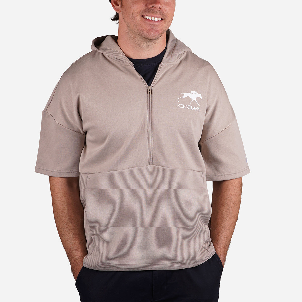 Under Armour Keeneland Men's Short Sleeve 1/2 Zip Hoodie