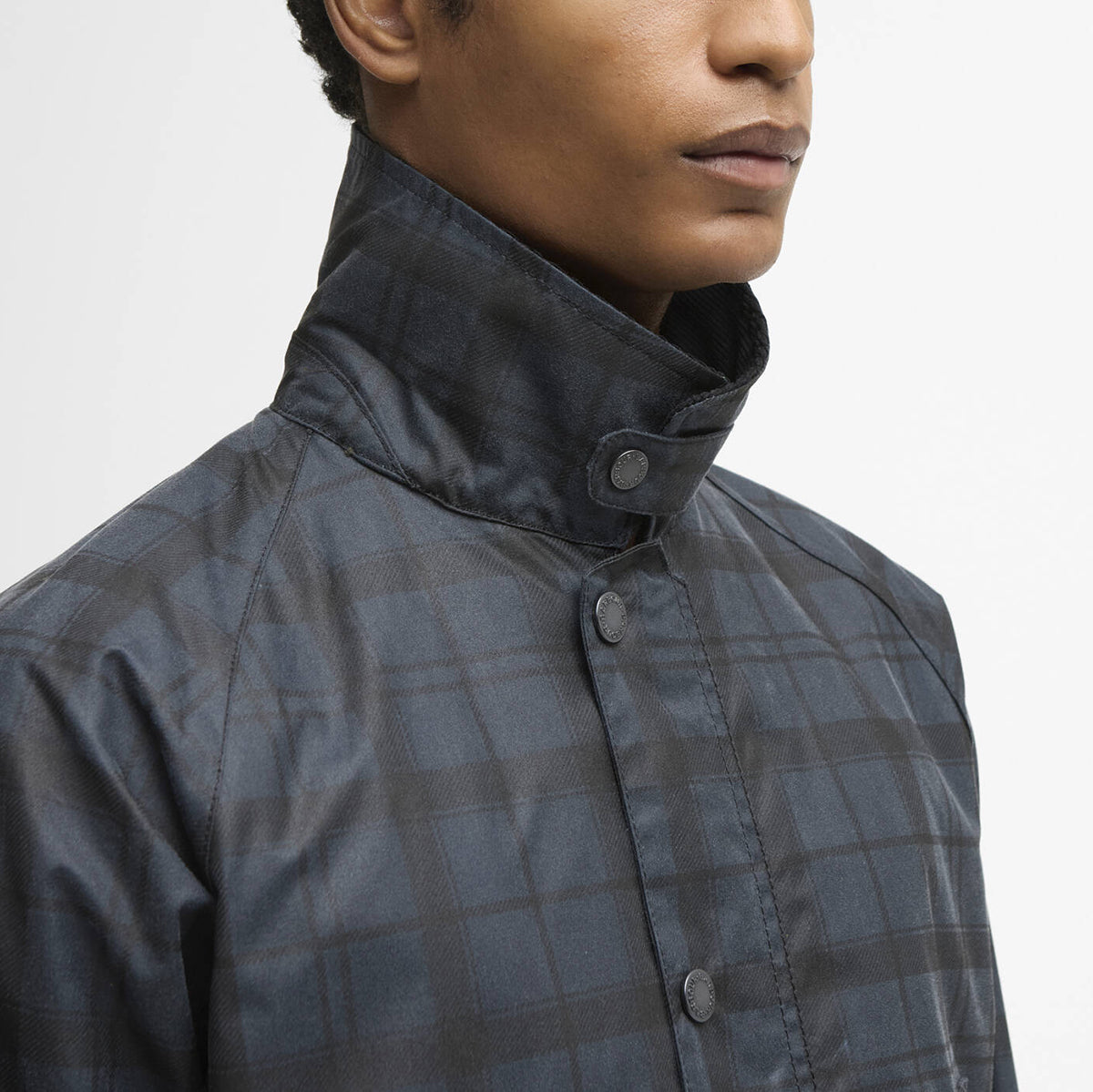Barbour Men's Tartan Ambleside Wax Jacket