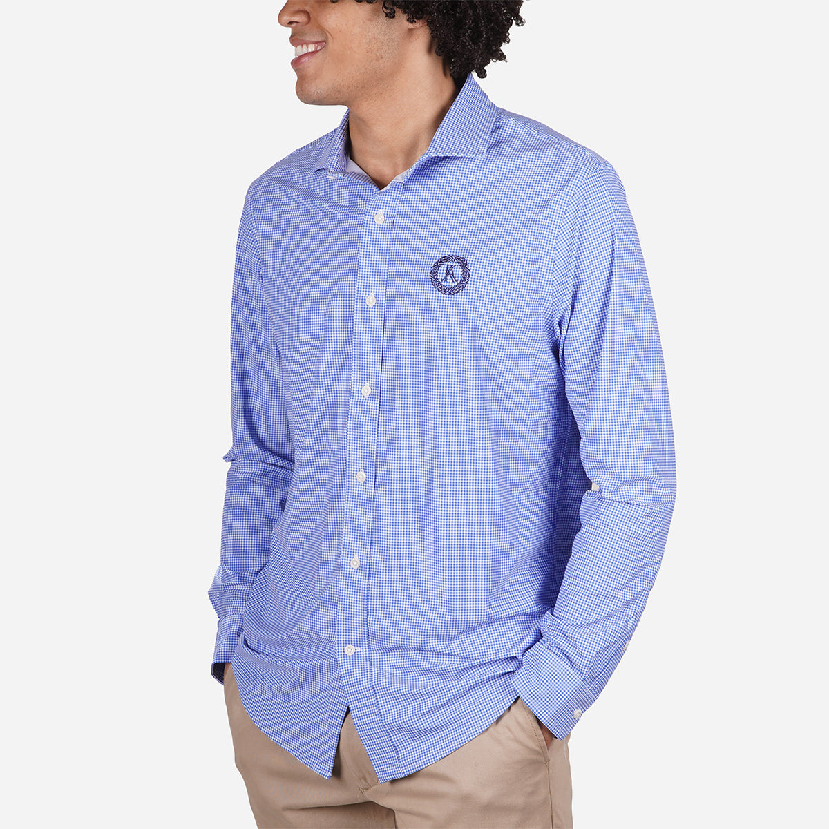 Ralph Lauren Keeneland Men's Luxe Wrap Dress Shirt