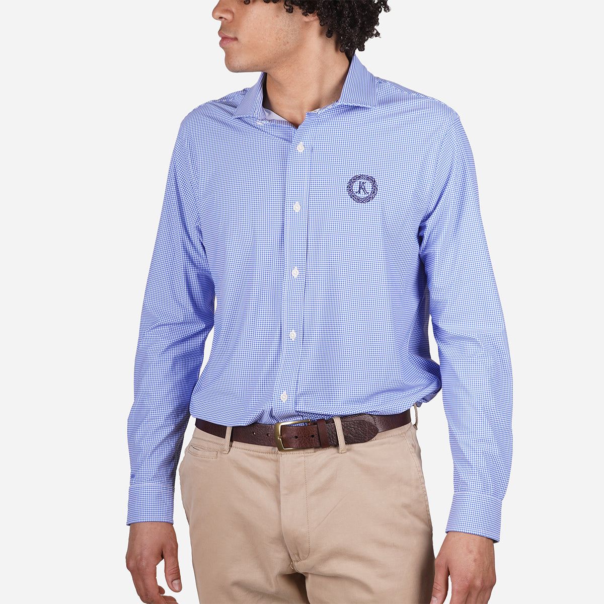 Ralph Lauren Keeneland Men's Luxe Wrap Dress Shirt