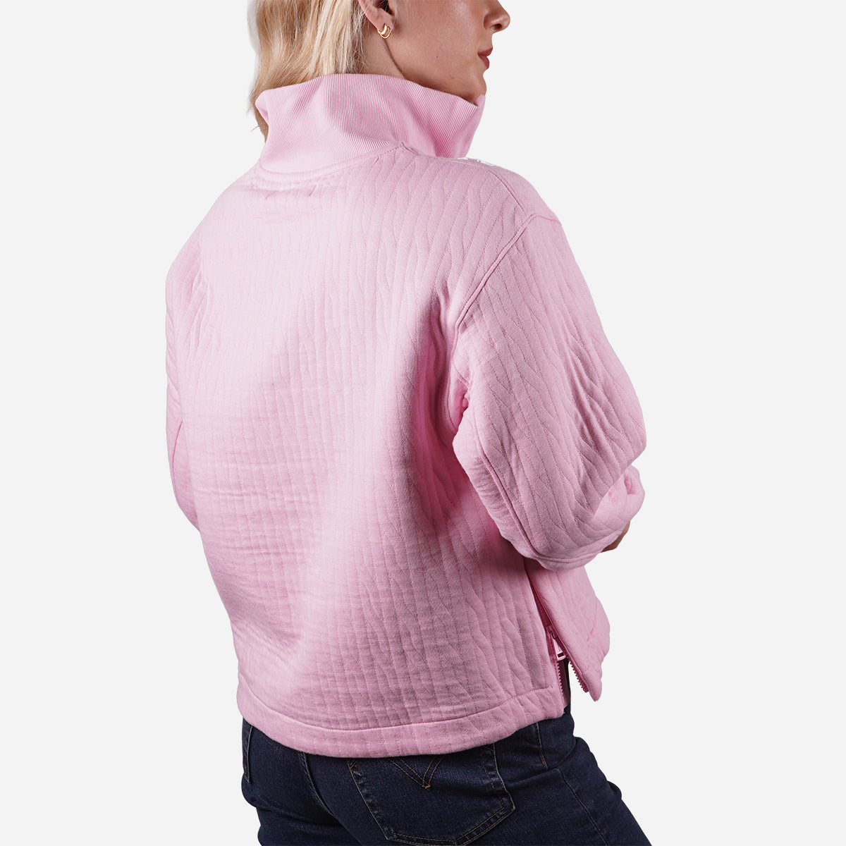 Ralph Lauren Keeneland Women's Cable Quilted 1/4 Zip