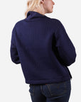 Ralph Lauren Keeneland Women's Cable Quilted 1/4 Zip