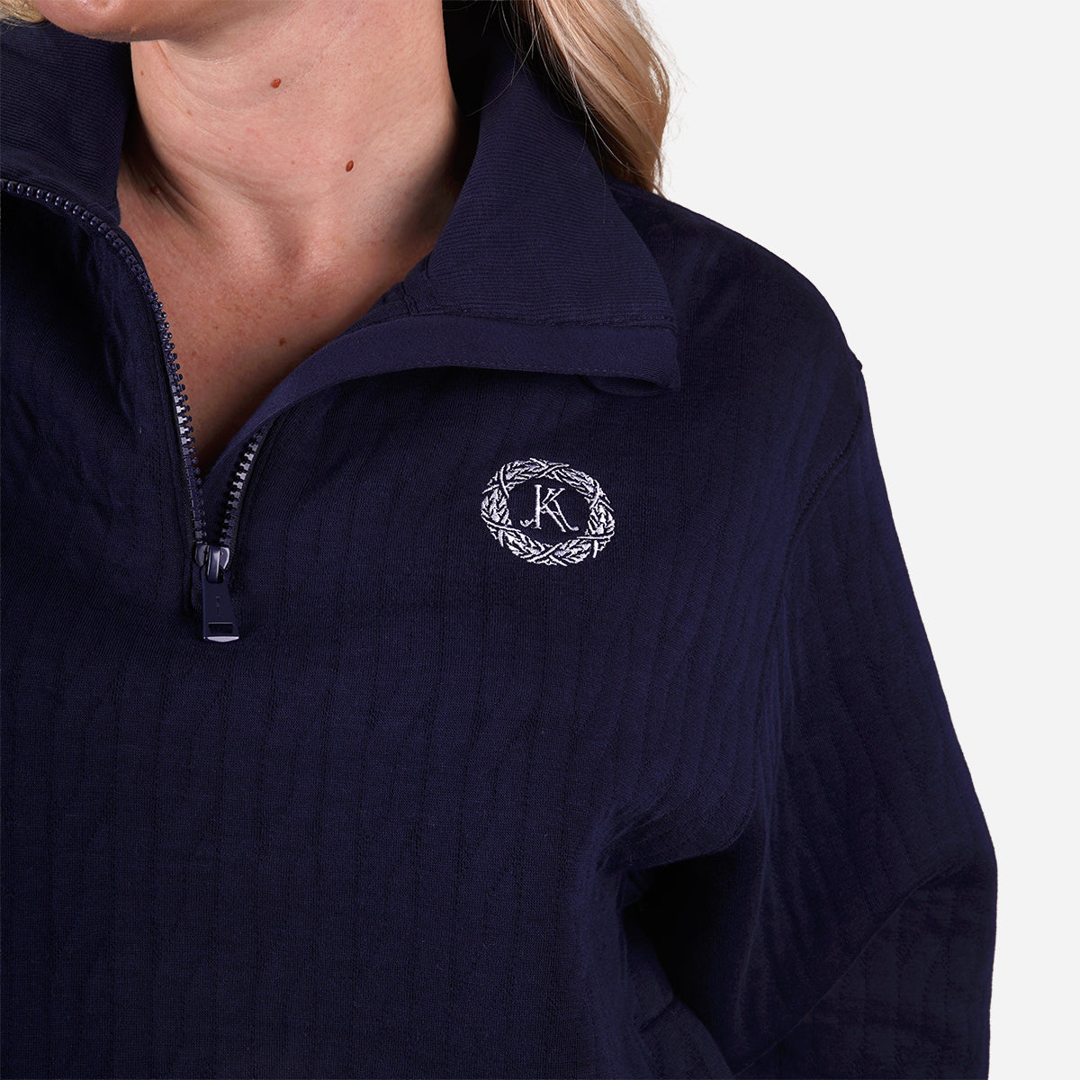 Ralph Lauren Keeneland Women's Cable Quilted 1/4 Zip