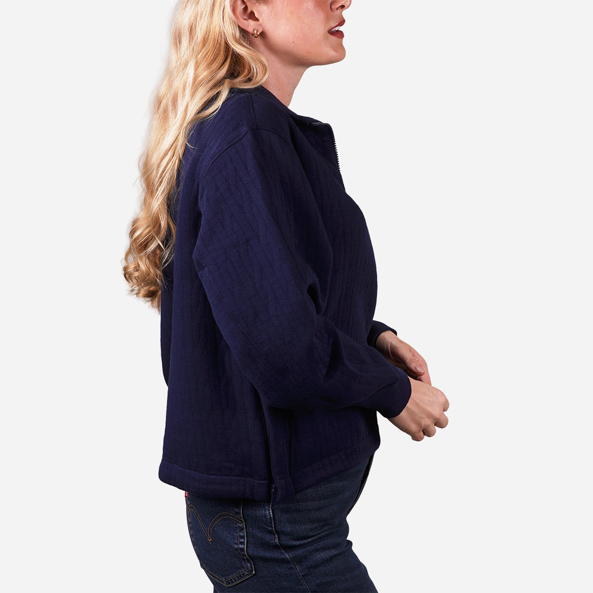 Ralph Lauren Keeneland Women's Cable Quilted 1/4 Zip