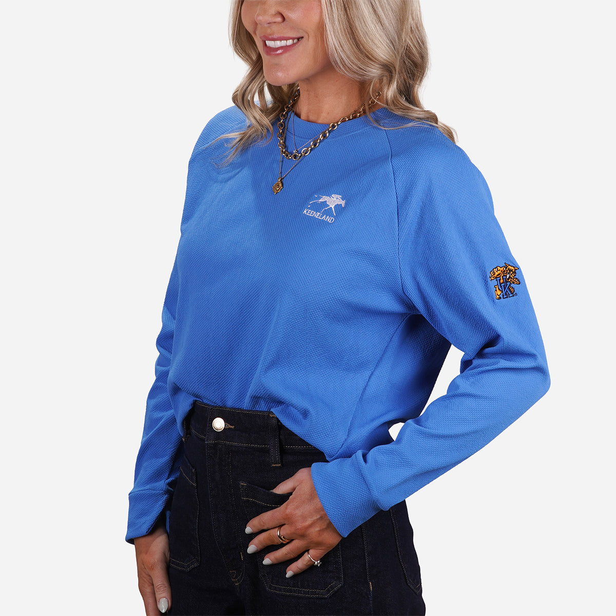 Peter Millar Keeneland Women's UK Lumi Crewneck