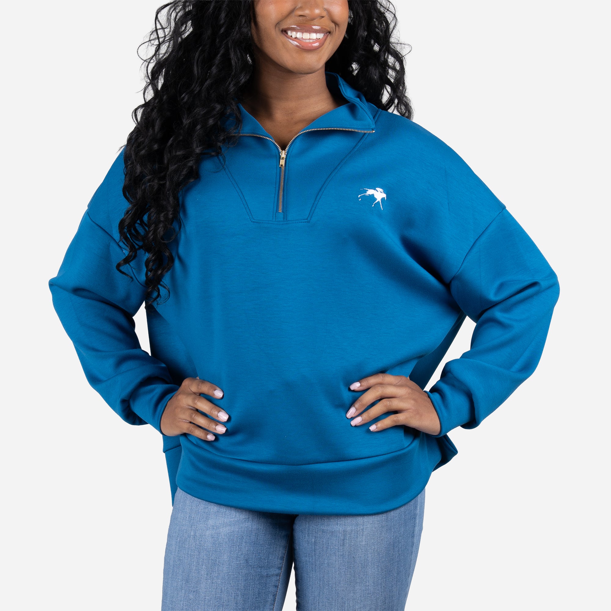 Smith &amp; Quinn Keeneland Women's Morgan Oversized 1/4 Zip