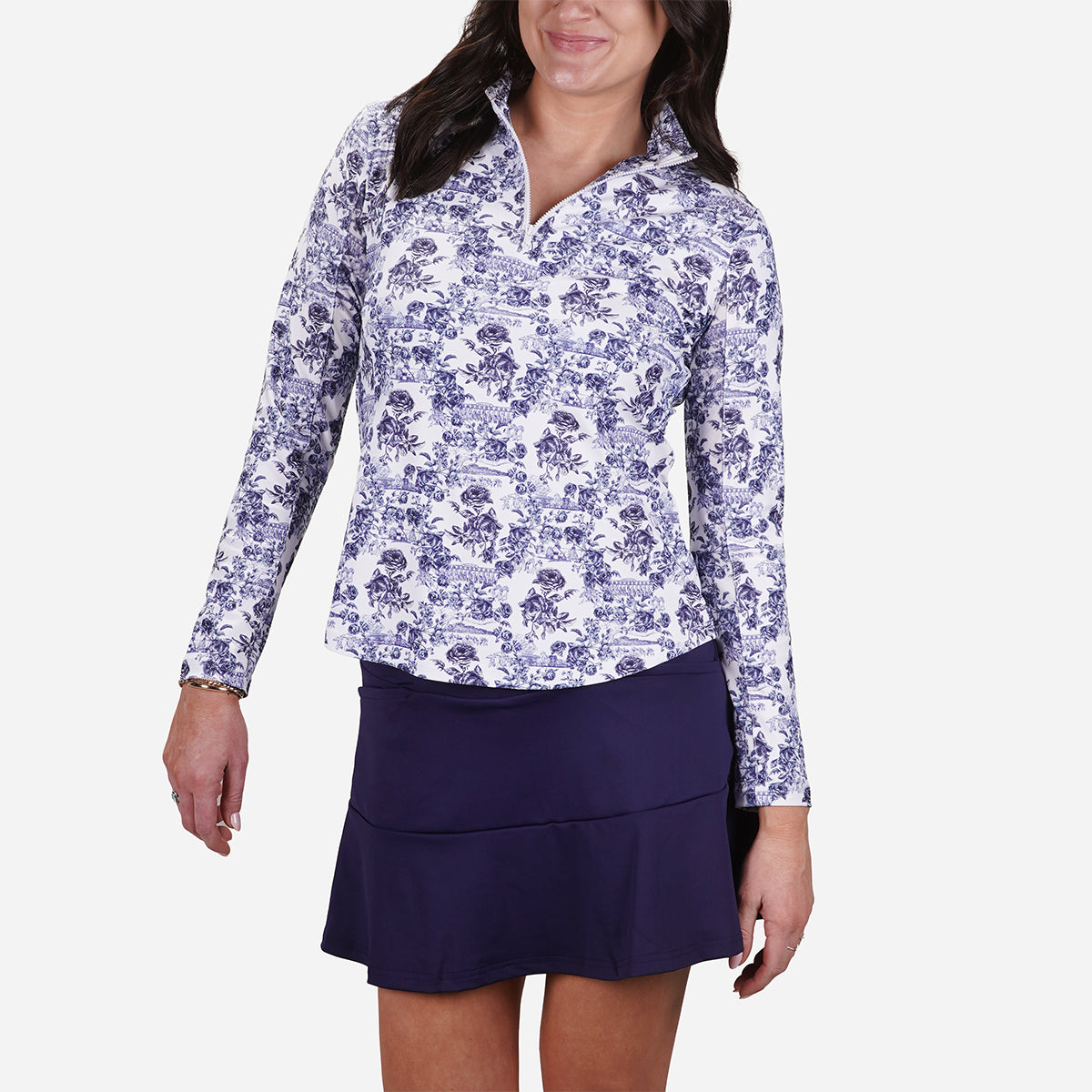 Smith &amp; Quinn Women's Raceday Roses Ava 1/4 Zip