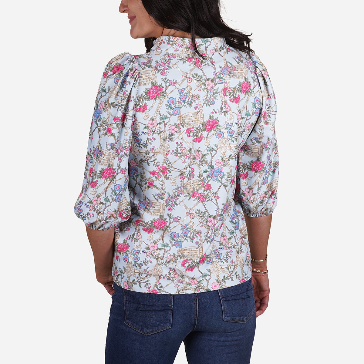 Smith &amp; Quinn Women's Saddle Up Floral Eliza Top