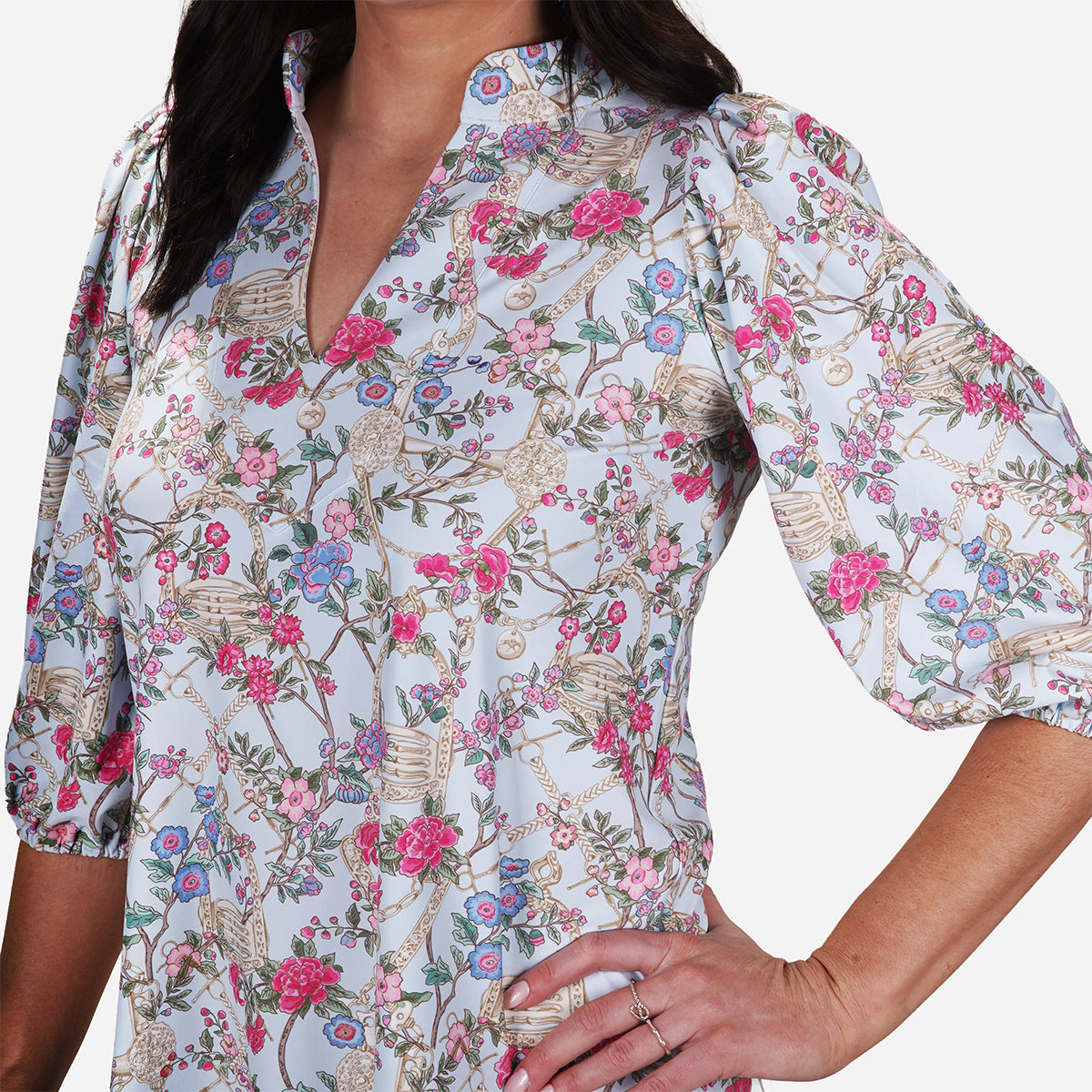 Smith &amp; Quinn Women's Saddle Up Floral Eliza Top