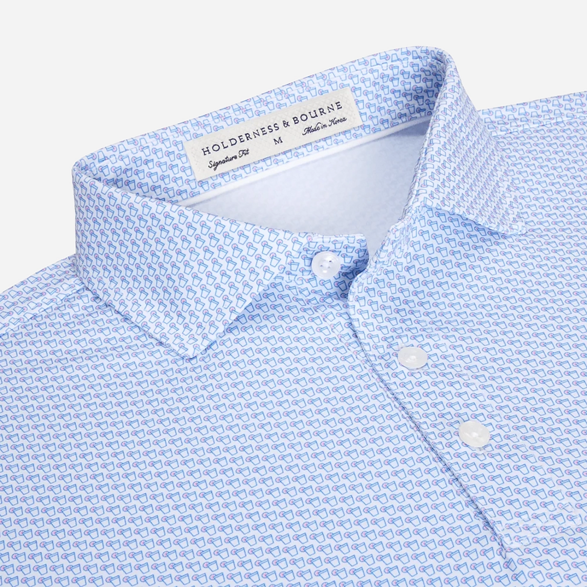 Holderness &amp; Bourne Keeneland Men's Fulton Margarita Polo