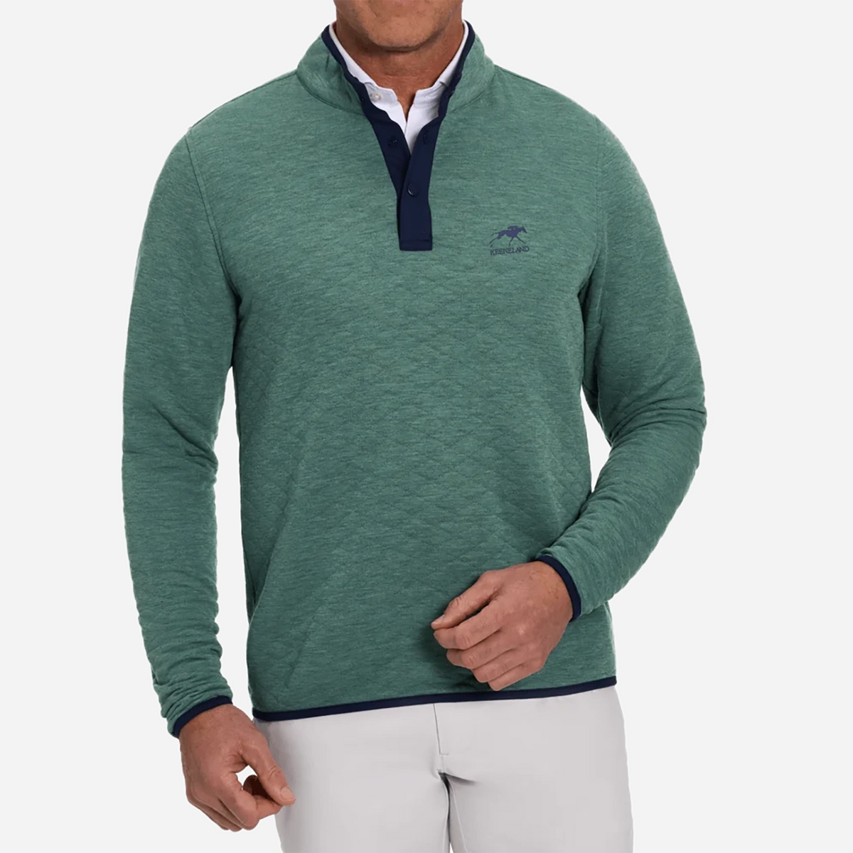 Holderness &amp; Bourne Keeneland Men's Sullivan Quilted Pullover