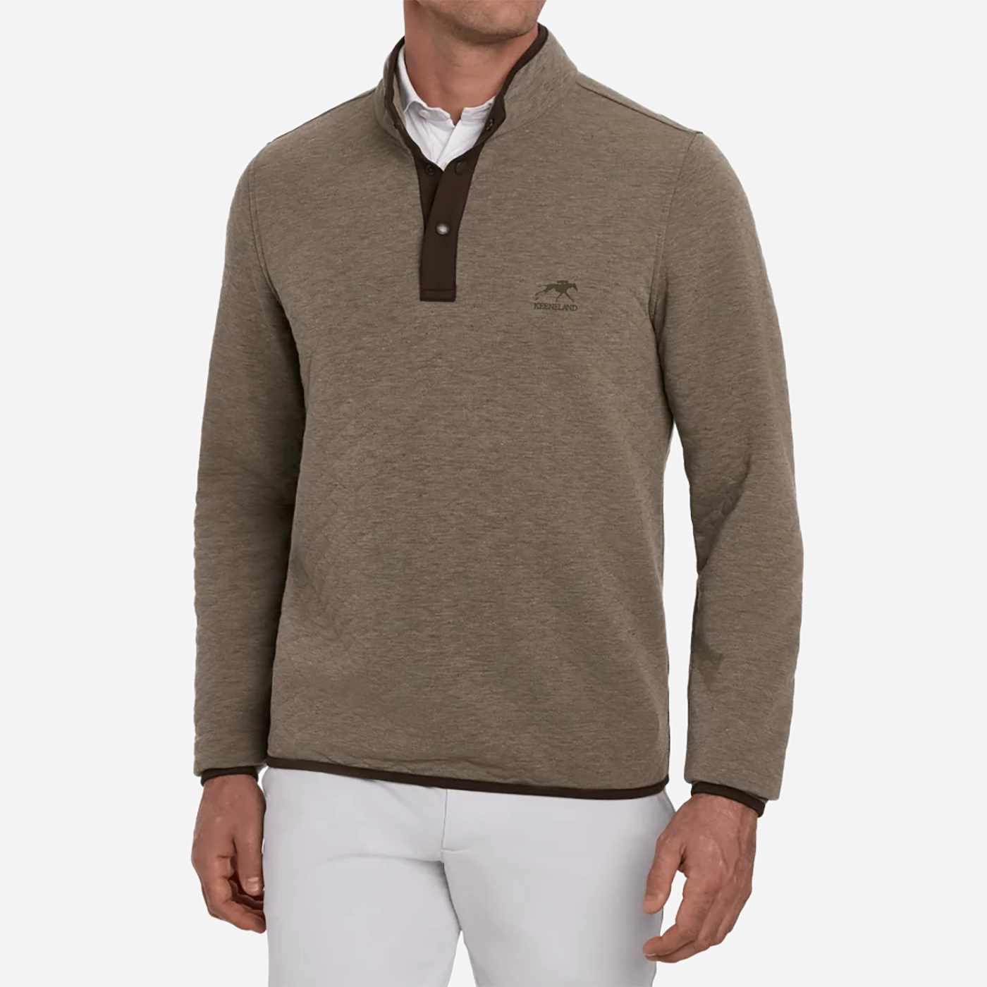 Holderness &amp; Bourne Keeneland Men's Sullivan Quilted Pullover