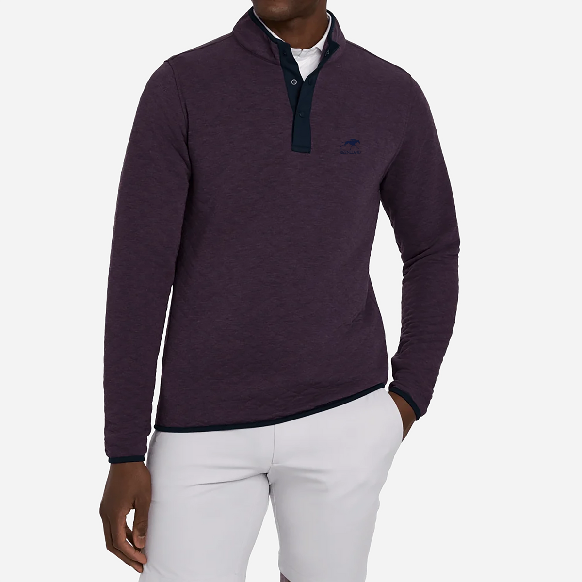 Holderness &amp; Bourne Keeneland Men's Sullivan Quilted Pullover